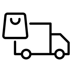Delivery truck icon
