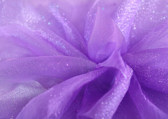 Fototapeta premium 紫色のオーガンジーのイメージ背景