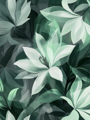Fototapeta premium graphic floral, floral pattern, floral design,