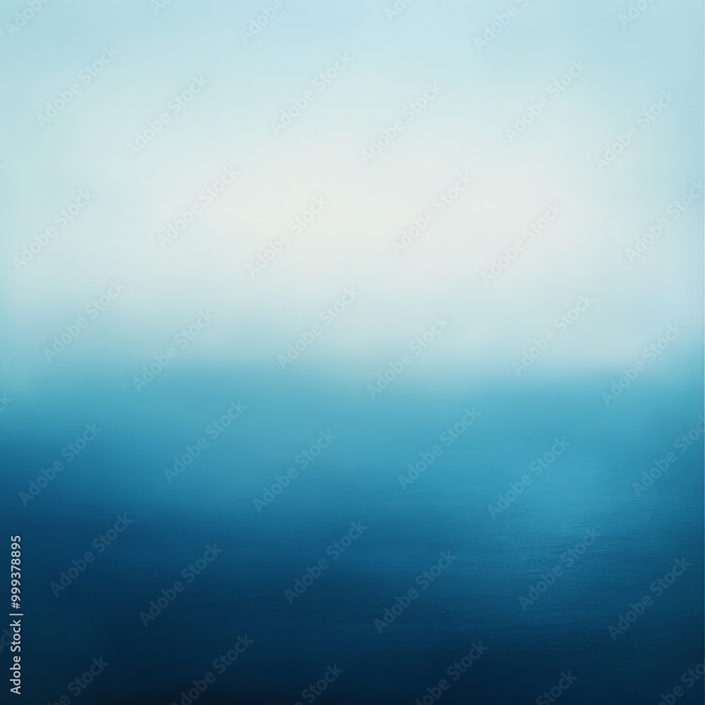 Poster inspirational quote with a soft blue gradient background and subtle textures, designed to blend with