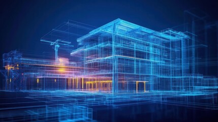 Construction Project Digital Twin Simulation