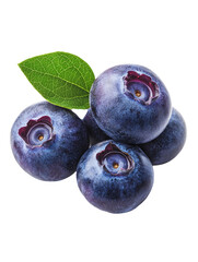 Obraz premium Juicy purple huckleberries are vibrant and fresh, perfect for adding flavor to dishes or enjoying as healthy snack. Their rich color and texture make them visually appealing