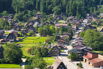 白川郷の美しい風景