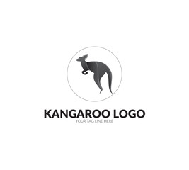 Kangaroo vector logo fully editable high quality