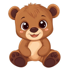 Obraz premium Cartoon Animal Vector File – Cute Animal Illustration for Prints, Stickers, and Décor, generated ai