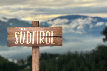 Berglandschaft Dolomiten im Südtirol Italien
