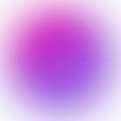 Purple circle gradient aesthetic background blurred with grainy noise texture