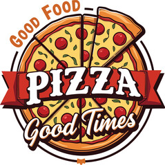 Good food good times T-shirt Design