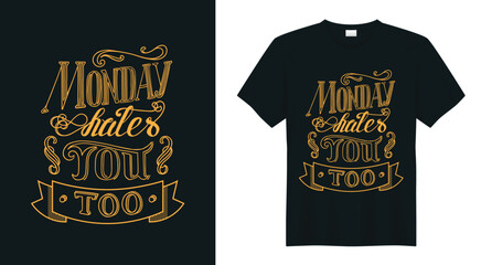 Typography quote T-shirt design. Unique and trendy T-shirt design 2025