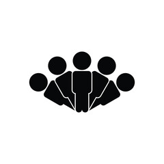 Universal business management and human resources icon. Universal icon for web and mobile. Vector.