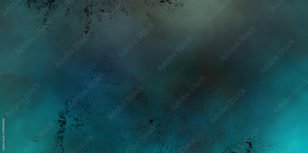 Poster abstract watercolour night sky background with smoke effect with fog clouds background. colorful dar