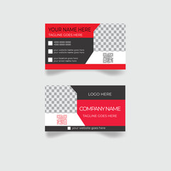 Corporate double side business card, business card template design, personal visiting card,  personal identity, name card, 
