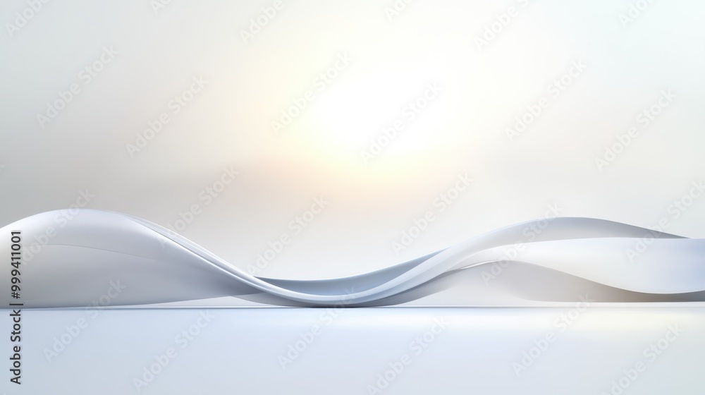 Poster light, almost transparent white background with gentle gradients, ideal for creating a soft-focus ef