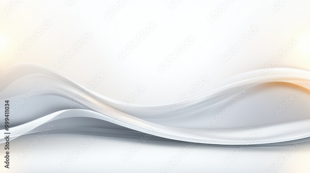 Poster light, almost transparent white background with gentle gradients, ideal for creating a soft-focus ef