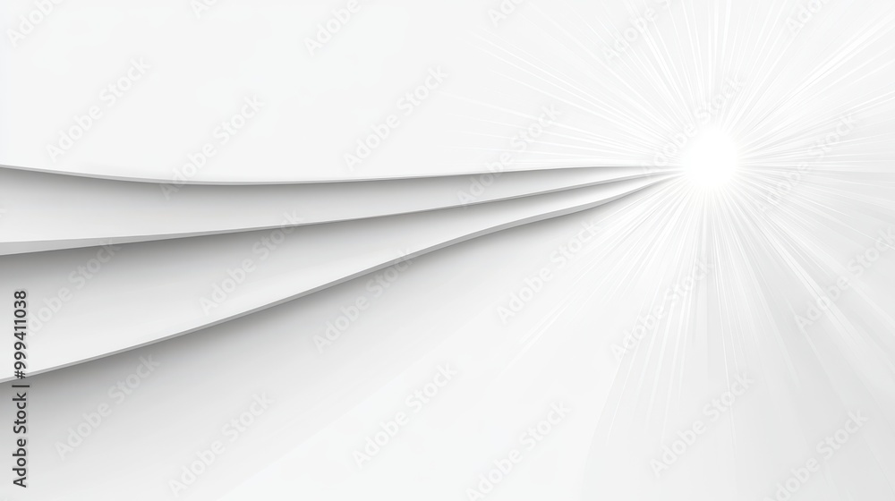 Poster light, almost transparent white background with gentle gradients, ideal for creating a soft-focus ef
