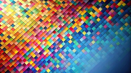 abstract background with colorful pixelated pattern