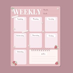 Weekly notes