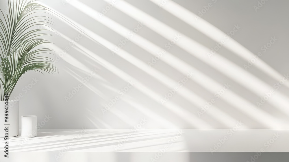 Poster white background with a minimalist layout featuring delicate, faint lines for modern design projects