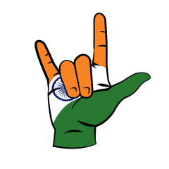 flag_India_love_hand