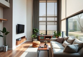 Fototapeta premium Contemporary Living Room Design