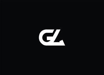 GL letter logo design and initial modren logo
