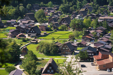 白川郷の美しい風景