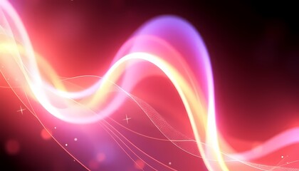 Obraz premium abstract background with glowing lines