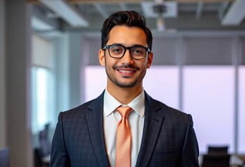 Fototapeta premium Professional Business Portrait in Office