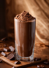 chocolate and coffee beans