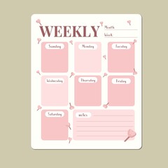 Weekly notes 