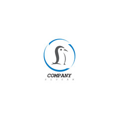 penguin logo vector