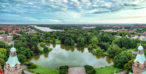 Hannover is the capital of the state of Lower Saxony (Germany).