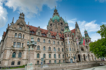 Fototapeta premium Hannover is the capital of the state of Lower Saxony (Germany).