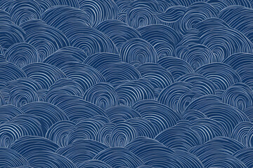 chinese waves pattern