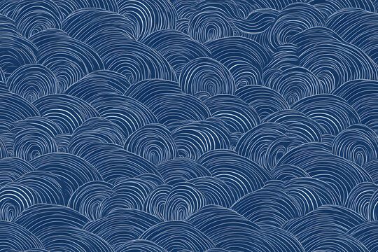 chinese waves pattern