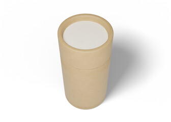 Paper Tube Packaging Mockup