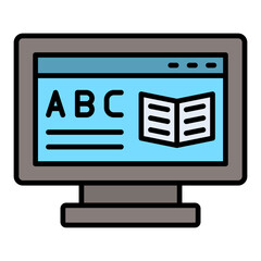 Online learning Icon