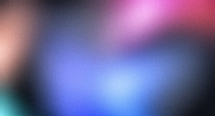 Purple blue noise texture grainy gradient background smooth blurred backdrop website header design. Colorful grainy gradient texture backdrop background