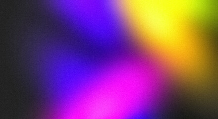 Purple orange blue green noise texture grainy gradient background smooth blurred backdrop website header design. Colorful grainy gradient texture backdrop background