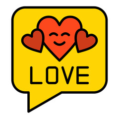 Love Message Icon