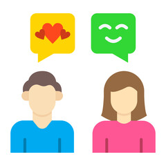 Obraz premium Chat Icon