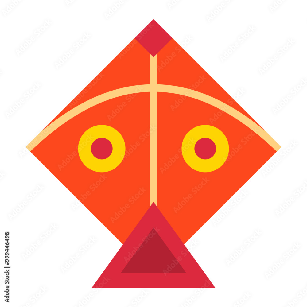 Sticker Kite Icon