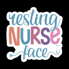 Resting Nurse Face