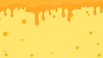 Illustration of melting cheese vector illustartions, melted cheese drawing