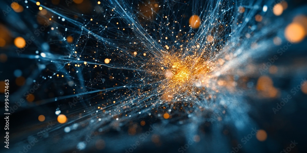 Aufkleber a higgs boson decay event, with resulting particles detected and analyzed, demonstrating the standar