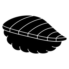 sushi salmon	food icon