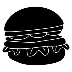 burger icon logo