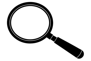 
Magnifying glass icon, magnifying symbol vector, glass, magnifier, search. vector illustration