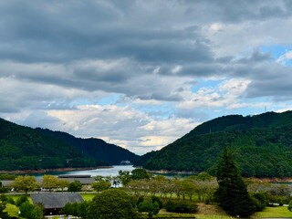 lake in the mountains