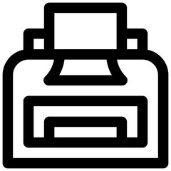 Copy. Editable stroke vector icon.